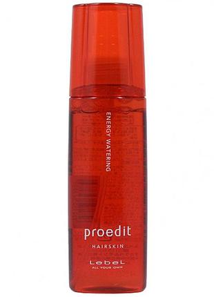 Lebel proedit hairskin energy watering відновлювальний спрей для ослабленої шкіри голови 120 мл