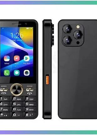 Смартфон uniwa hope xs17 4g чорний телефон з android 8.1 для зв'язку та розваг sku_00000008885