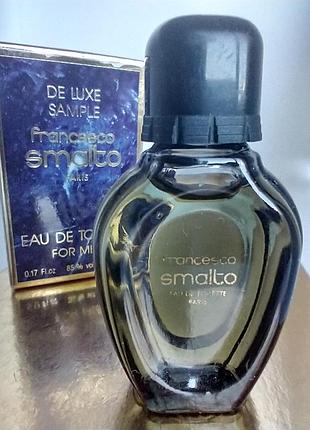 Francesco smalto pour homme  миниатюра 5мл винтаж редкость