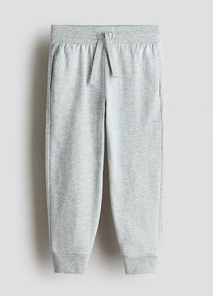 Джоггеры на мальчика h&amp;m 110 см серые