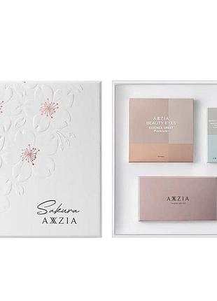 Axxzia beauty eyes care set sakura лимитированный набор для ухода вокруг глаз (3 ед в наборе)