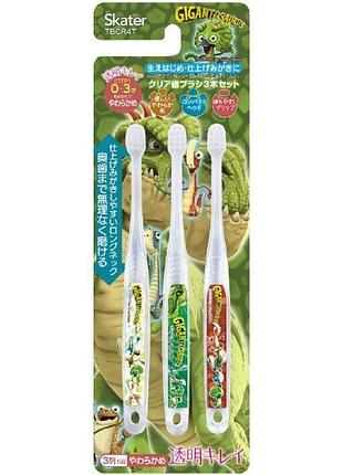 Skater toothbrush набір зубних щіток для дітей, 3 шт