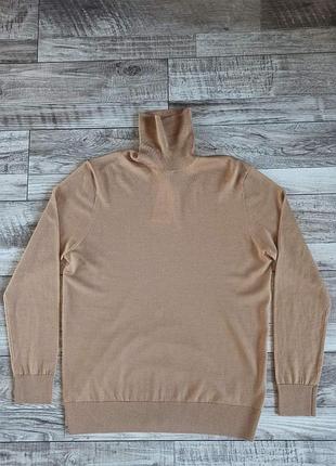 Мужской шерстяной гольф h&amp;m (100% merino wool) - pозмер l