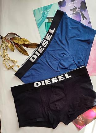 Чоловічі труси боксерки котонові бавовняні diesel m l