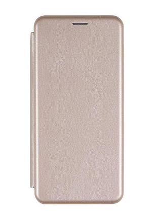 Кожаный чехол-книжка 360 hard samsung galaxy a04 / a045 gold