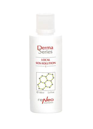 Протизапальний підсушуючий засіб local sos solution derma series 100 мл