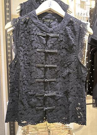 Блуза stradivarius чорна