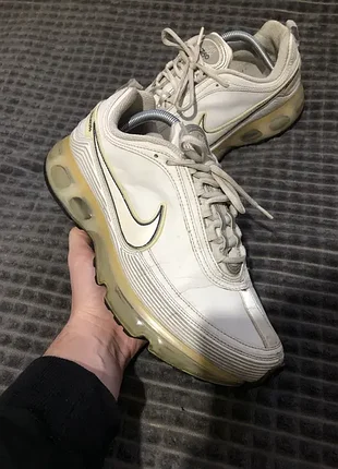 Nike air max 360 (42.5-43) 27.5см vintage мужские кроссовки белые кожа