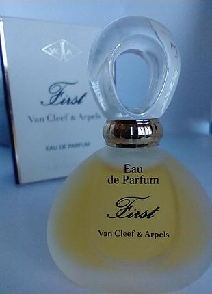 Van cleef & arpels first миниатюра 5мл винтаж парфюмированная вода