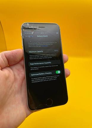Продам iphone 6s на 64gb silver. акб 100% 4
