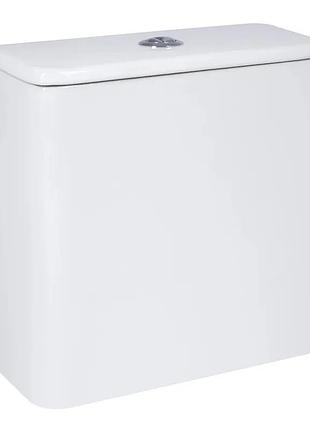 Бачок к унитазу-компакту mixxus quadro-0404-t1 tank 660х360х820 со сливной арматурой (mi8315)