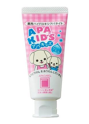 Apagard apa kids дитяча зубна паста (полуниця), 60 г