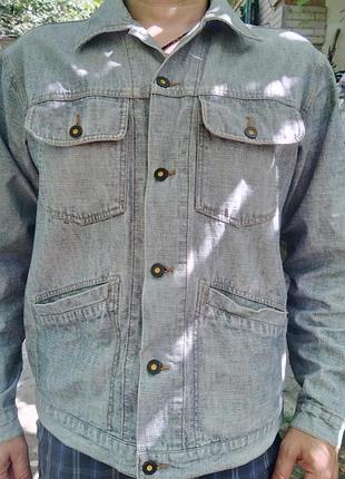 Джинсовая куртка винтаж 90work denim