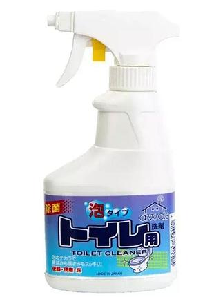 Rocket soap toilet cleaner spray foam спрей-піна для миття унітазів, мʼята, 300 мл