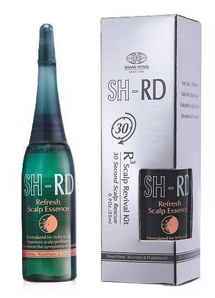 Sh-rd refresh scalp essence есенція проти лупи та свербежу шкіри голови, 25 мл