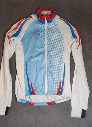 Велосипедка trimtex elit lzr thermo jacket в идеальном состоянии, рукава на молнии размер l