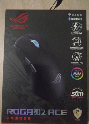 Игровая беспроводная геймерская ультралегкая мышь