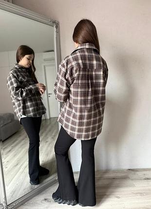Фланелева сорочка для дівчинки 5