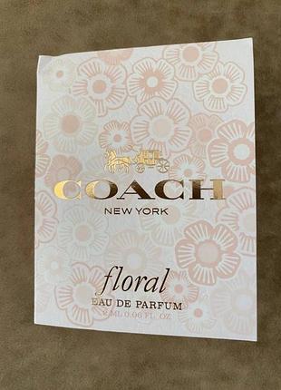 Пробник парфюма coach