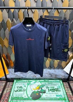 Чоловічий літній костюм stone island premium