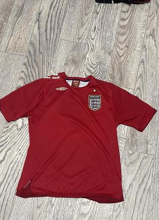 Оригинальная выездная футбольная джерси сборной англии от umbro