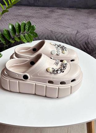Кроксы с украшениями