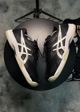 Кросівки asics gel-dedicate 6 чоловічі, розмір 42, чорні