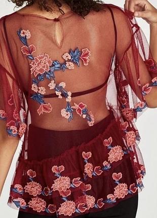 Блуза zara размер м 2