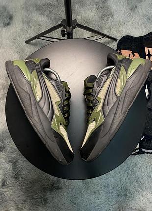 Кросівки puma x-ray speed «green moss» шкіряні, розмір 40.5