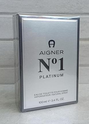 Aigner no 1 platinum 100 мл для мужчин (оригинал)