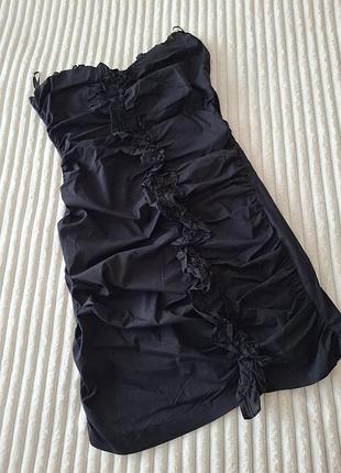 Платье женское черное zara,euro s-m
