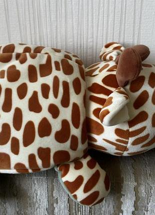 Miniso мʼяка іграшка 2 в 1 бегемотик-крокодильчик