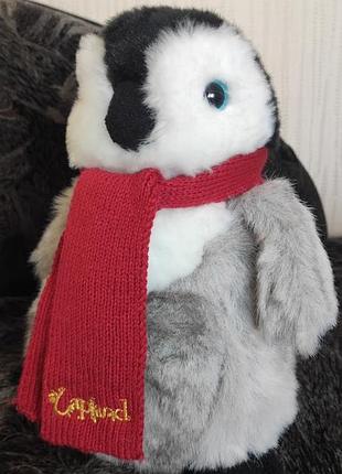 Пингвин игрушечный меховой, мягкая игрушка, lapland uk penguin, детская игрушка