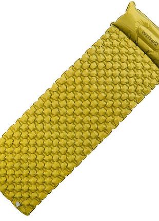 Килимок надувний wechsel coreo double-tube tl lemon-grey