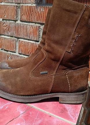 Зимние кожаные сапоги josef seibel topdry tex (оригинал)