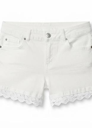 Шорты мини джинсовые для женщины esmara lidl 296754 36(s) белый