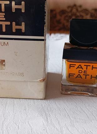 Jacques fath.fath de fath parfum 14 мл духи винтаж.франция.