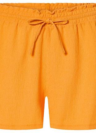 Шорты бермуды из креповой ткани для женщины esmara lycra® 461991 m оранжевый