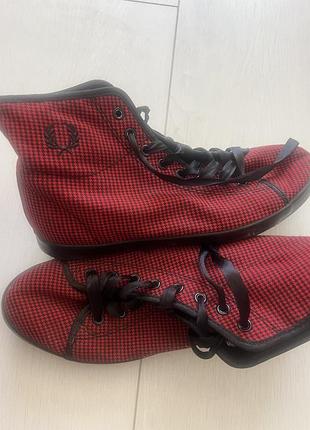 Високі кеди,кеди fred perry,высокие кеды,кеды,