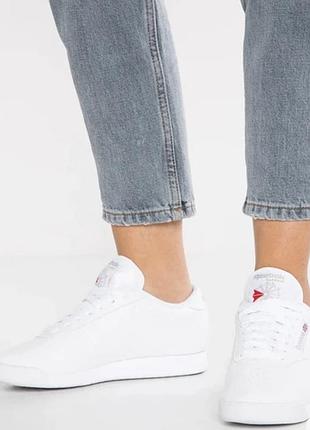 Шкіряні кросівки, reebok, оригінал!