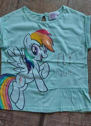 Футболка радуга деш  my little pony rainbow dash