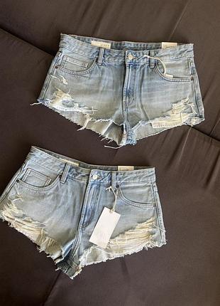 Шорти zara мікро шорты зара 36 40