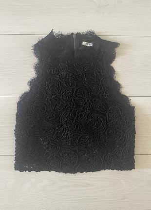 Жіночий  чорний топ zara