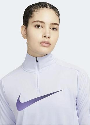Спортивный женский лонгслив nike dri-fit