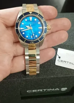 Швейцарський годинник certina ds c048.210.22.131.00 (оригінал, гарантія)