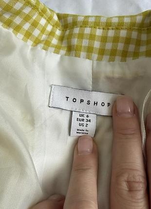 Новый пиджак/жакет/блейзер topshop, размер s-m