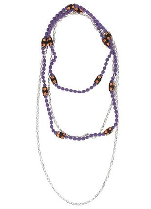 Ожерелье kontatto kc21*35 женск. фиолетовый (86 106)