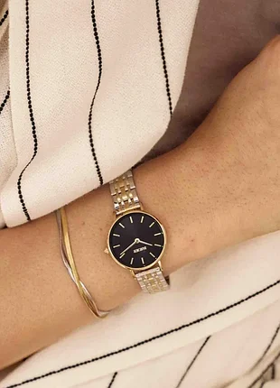 Наручные часы "ruby petite black gold silver" burker watches
