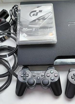 Sony playstation 3 slim 450gb игровая приставка p3