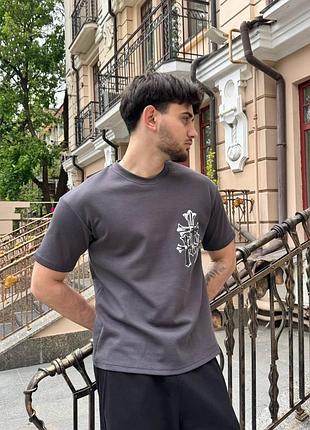 Футболка chrome hearts vertical